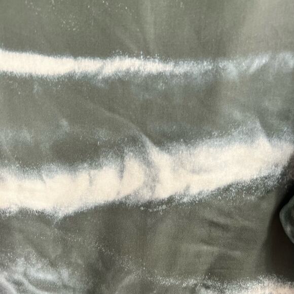 LOLA Made In Italy Green Print Women Viscose Silk Blouse Medium Brand New - Picture 7 of 8